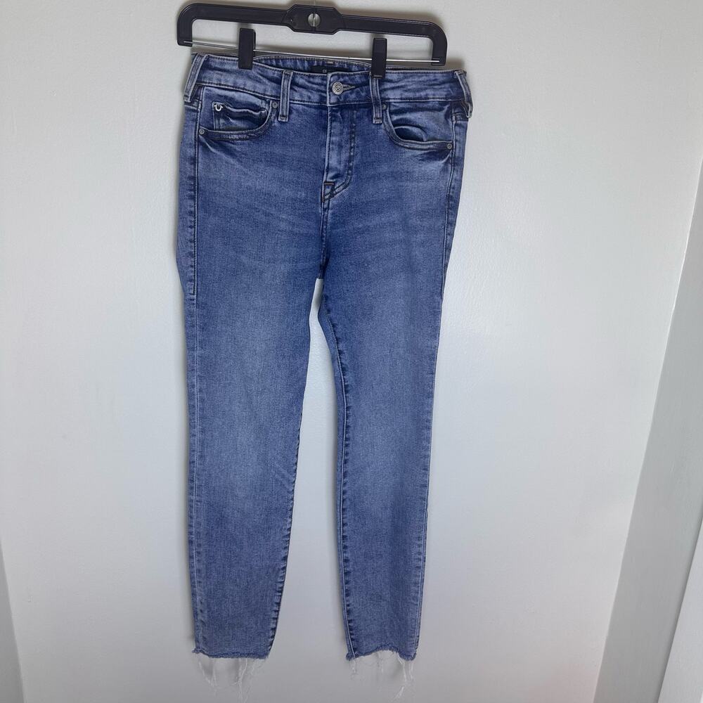 True Religion Blue Straight Leg Jeans